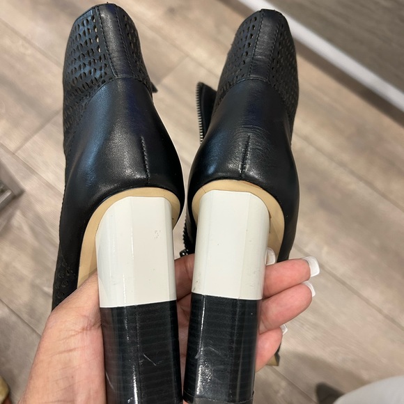 💥PRICE ⬇️
 CALVIN KLEIN  - Black Mesh Bootie - size 7 -💥PRICE ⬇️ - Picture 3 of 13